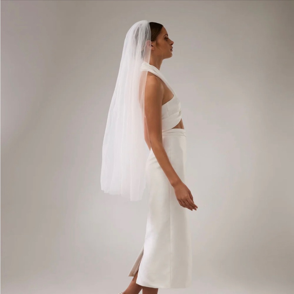KYHA White Bridal Veil